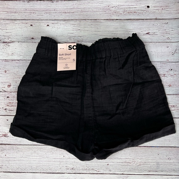 Tie front SO soft shorts - Picture 1 of 3